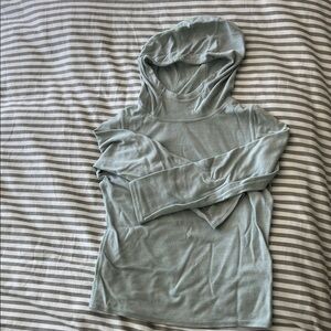 Smartwool Sky Blue Merino Hooded Top